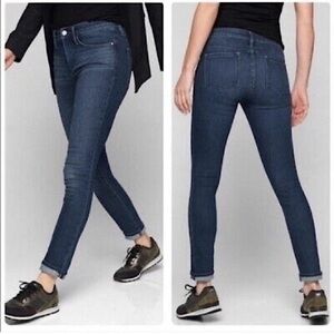 Athleta Sculptek Dark Wash Skinny Jeans Size 4​